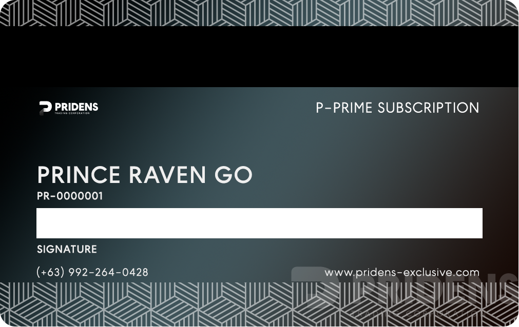 P-Prime Card Back